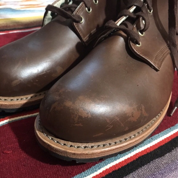 COPY - THOROGOOD Hand Bench Made Boots Men's Size 12 Brown NEW! RARE! - Picture 2 of 6